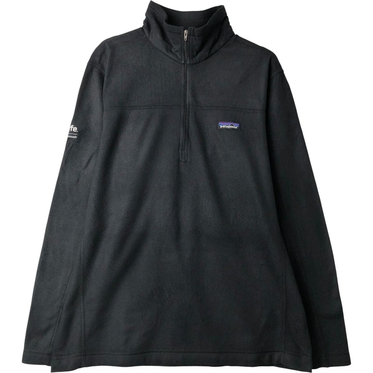 古着 パタゴニア Patagonia マイクロDフリース プルオーバー 26176FA18 ハーフジップ フリースプルオーバー メンズL相当/eaa610230