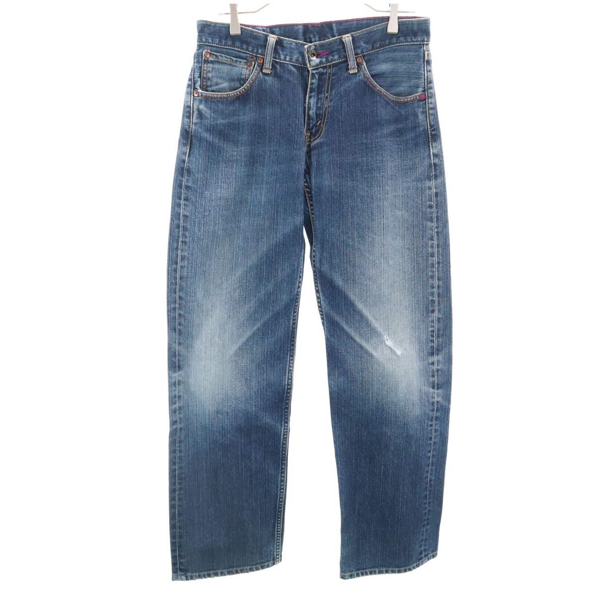 Levi's リーバイス パープルパッケージ ストレートデニムパンツ w30 ブルー系