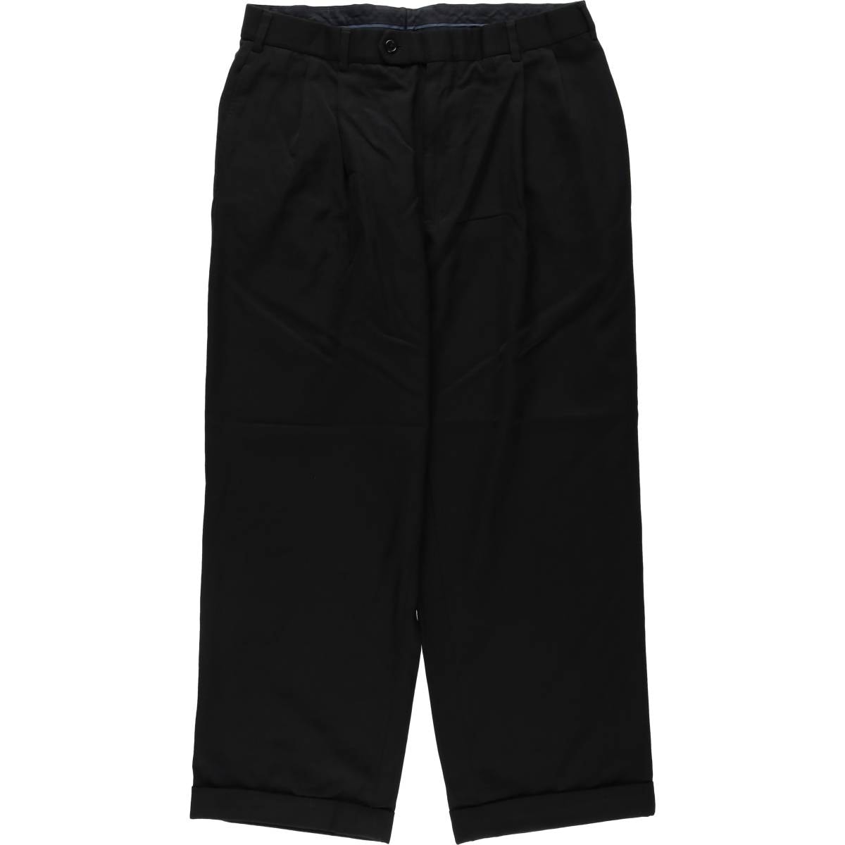 古着 ブルックスブラザーズ Brooks Brothers 1818 ツータック ウールパンツ カナダ製 メンズw33相当/eaa634081