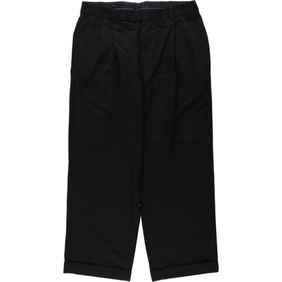 古着 ブルックスブラザーズ Brooks Brothers 1818 ツータック ウールパンツ カナダ製 メンズw33相当/eaa634081