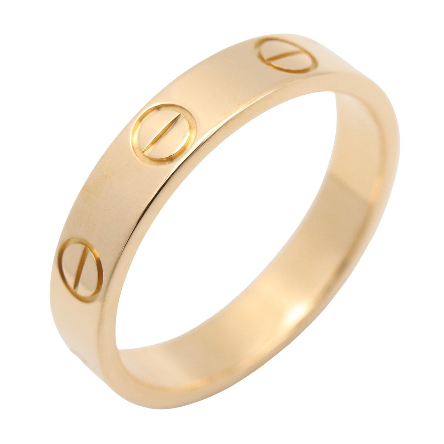 カルティエ CARTIER ミニラブリング リング・指輪 ジュエリー K18(イエローゴールド) メンズ レディース ゴールド系 B4085000 【中古】
