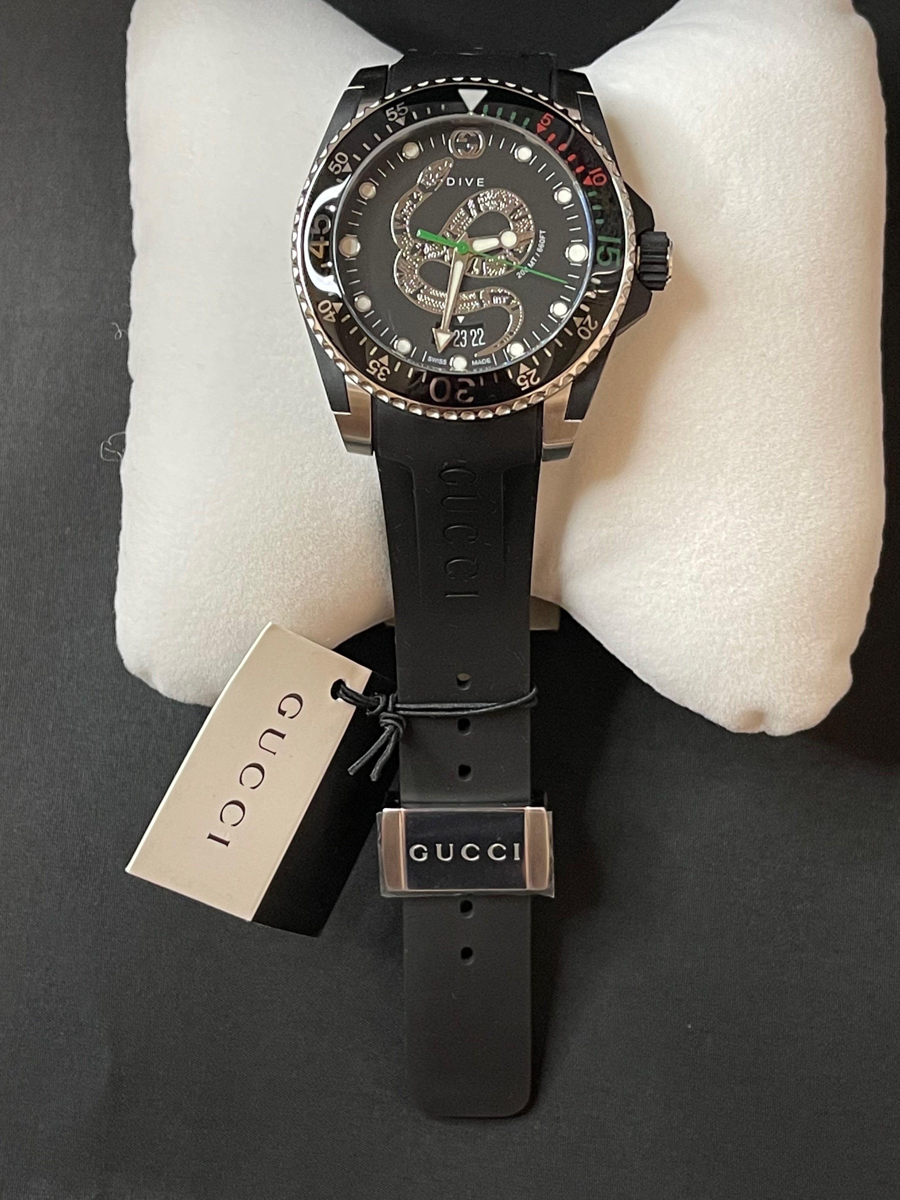 YA136323 グッチGUCCI ダイブ キングスネーク