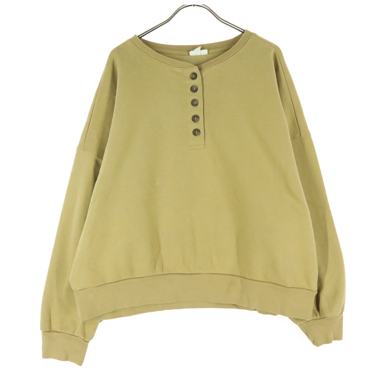 GAP ギャップ 長袖 トレーナー XL ベージュ スウェット