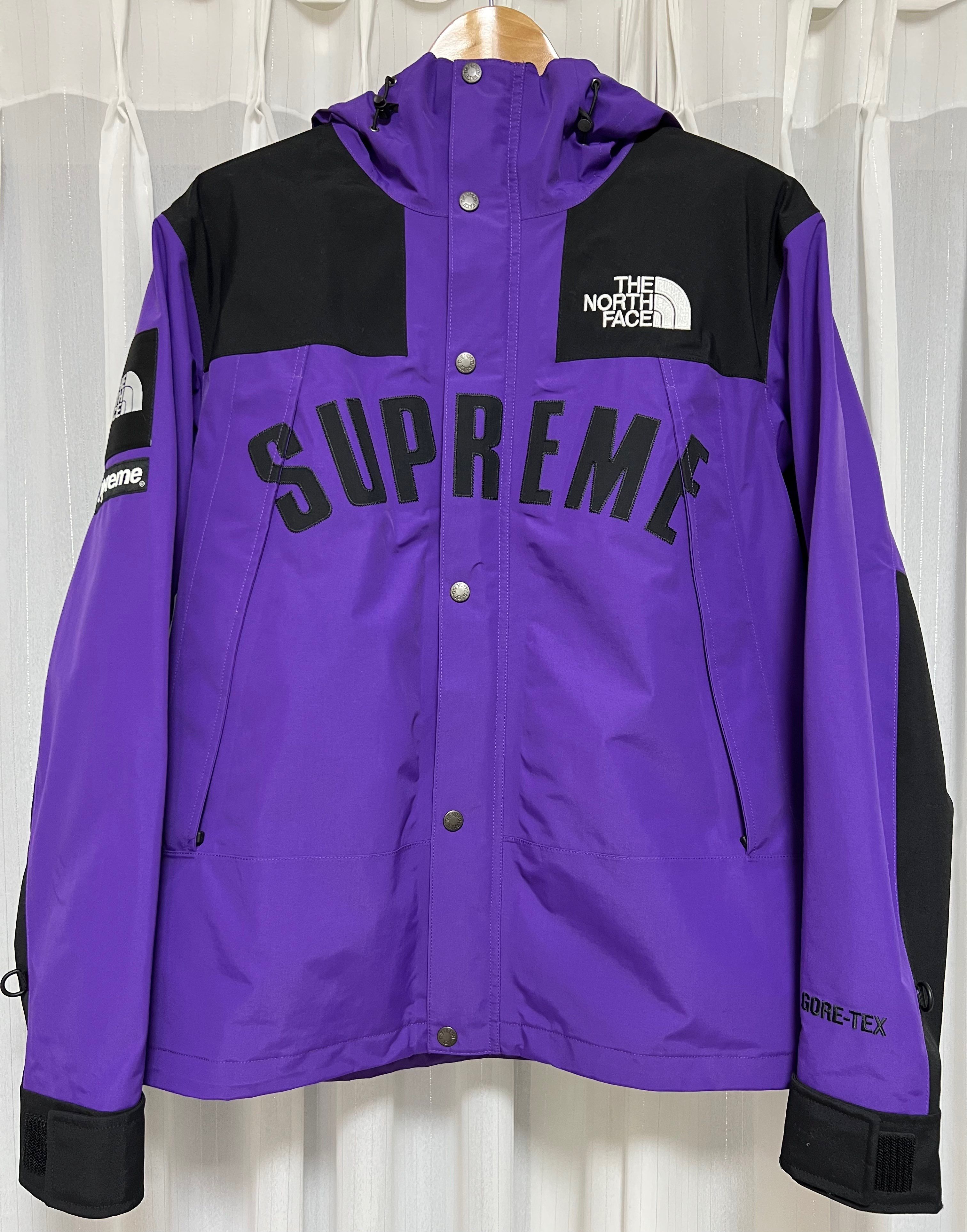 Supreme x The North Face Arc Logo Mountain Parka "Purple"