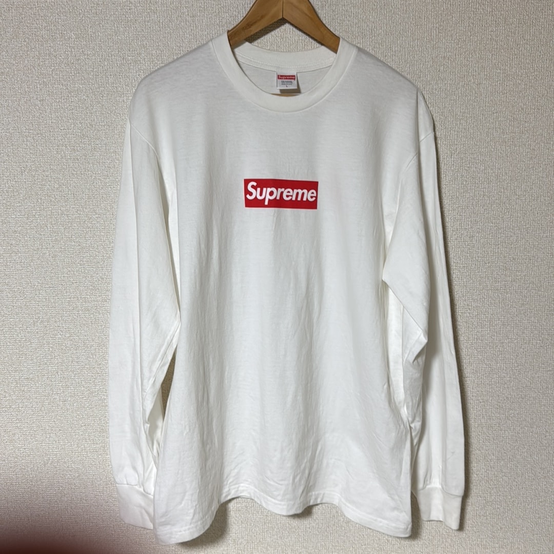 Supreme Box Logo L/S Tee "White"
