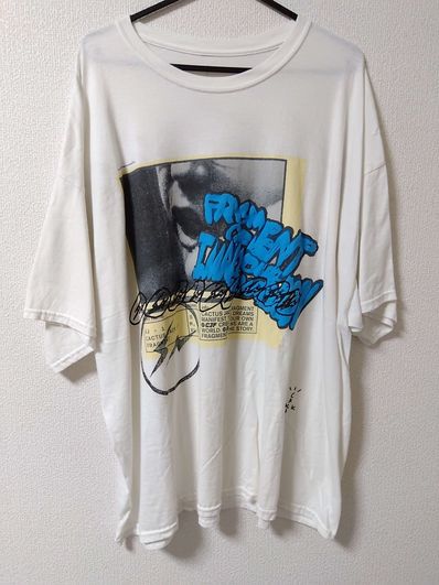 Travis Scott Cactus Jack For Fragment Manifest Tee "White"