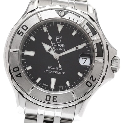 ★保 チュードル ハイドロノート デイト 85190 メンズ 【中古】