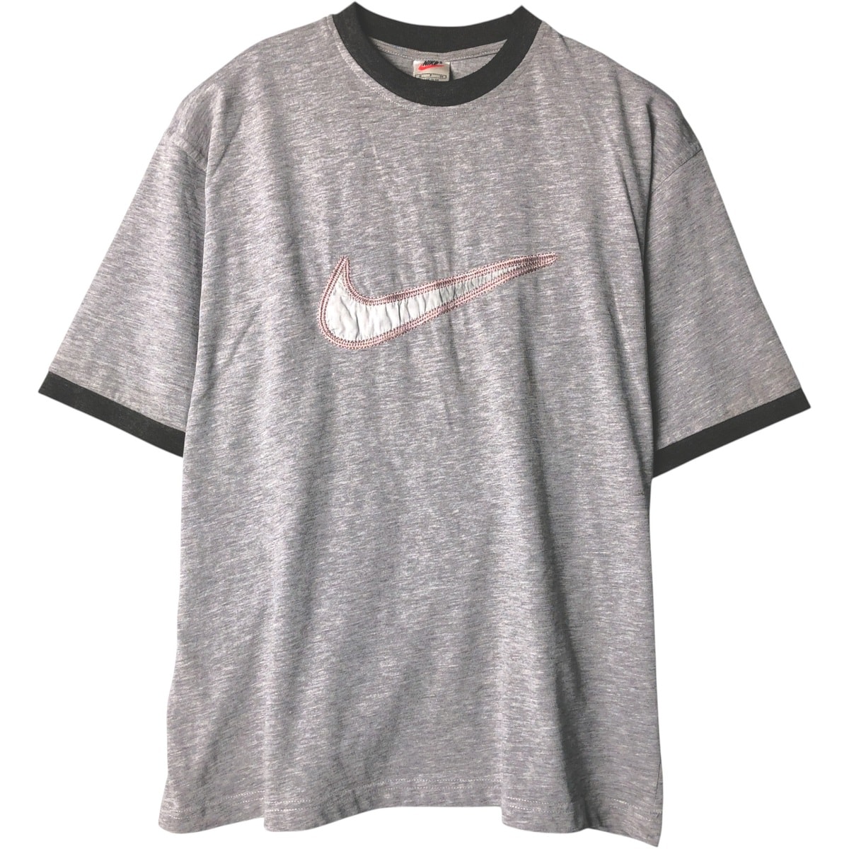 古着 90年代 ナイキ NIKE リンガーTシャツ 英国製 メンズM相当 ヴィンテージ/eaa578557