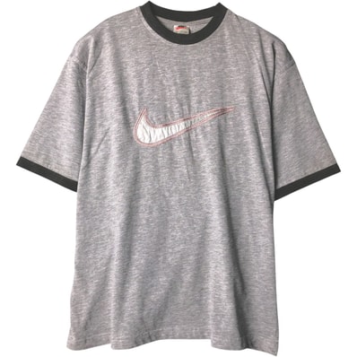 古着 90年代 ナイキ NIKE リンガーTシャツ 英国製 メンズM相当 ヴィンテージ/eaa578557