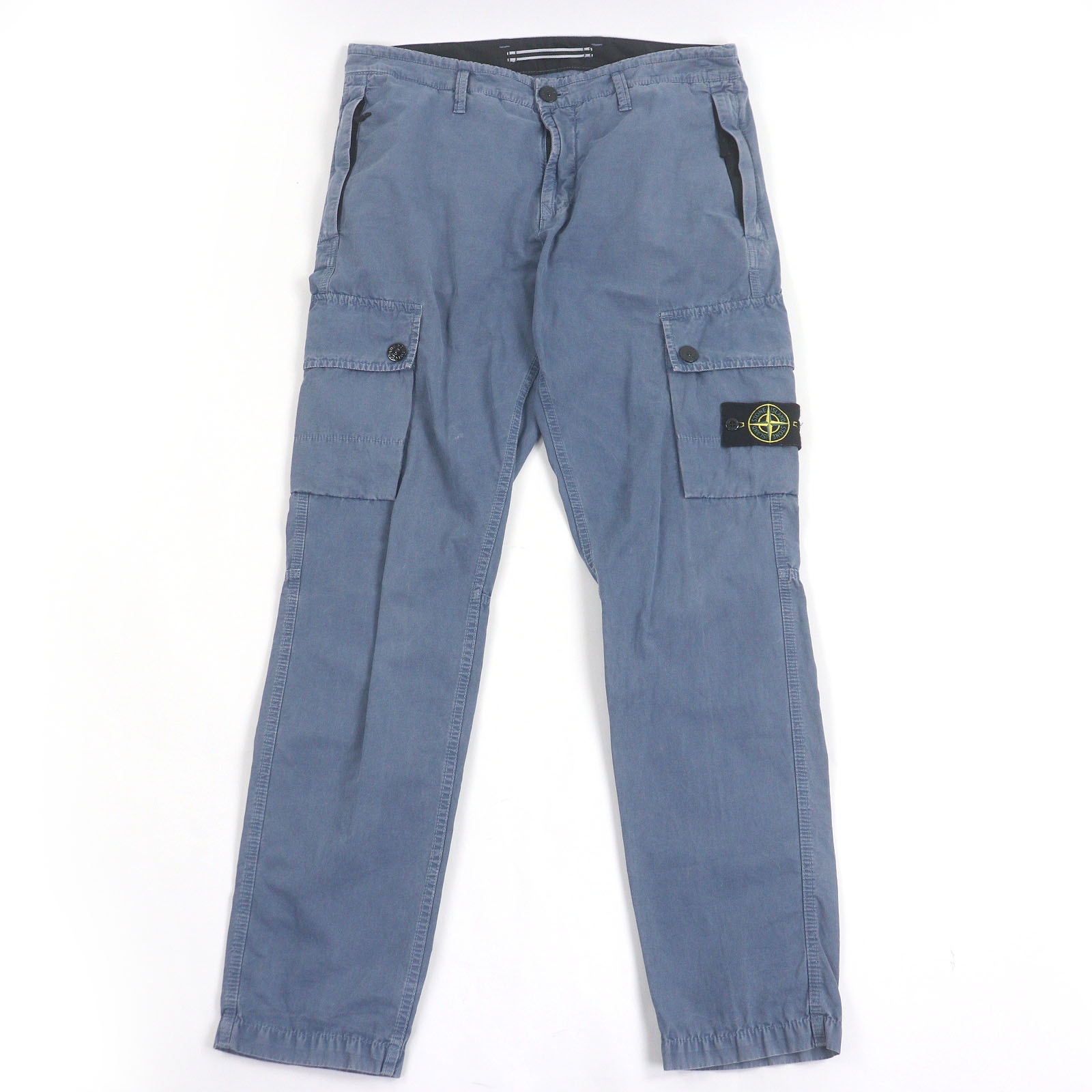 極美品 ストーンアイランド パンツ ブルー メンズ 32 1015303WA