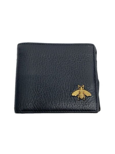 GUCCI Animalier Leather Coin Wallet
