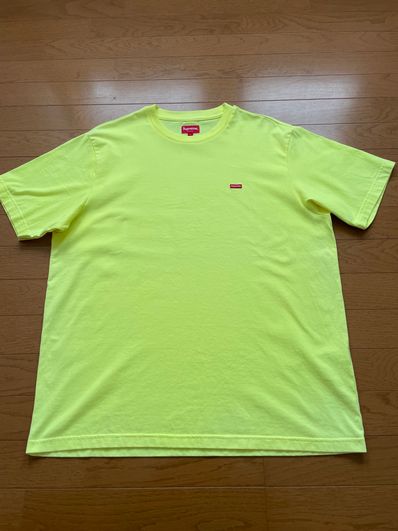 Supreme Small Box Tee "Fluorescent Yellow"(20FW)