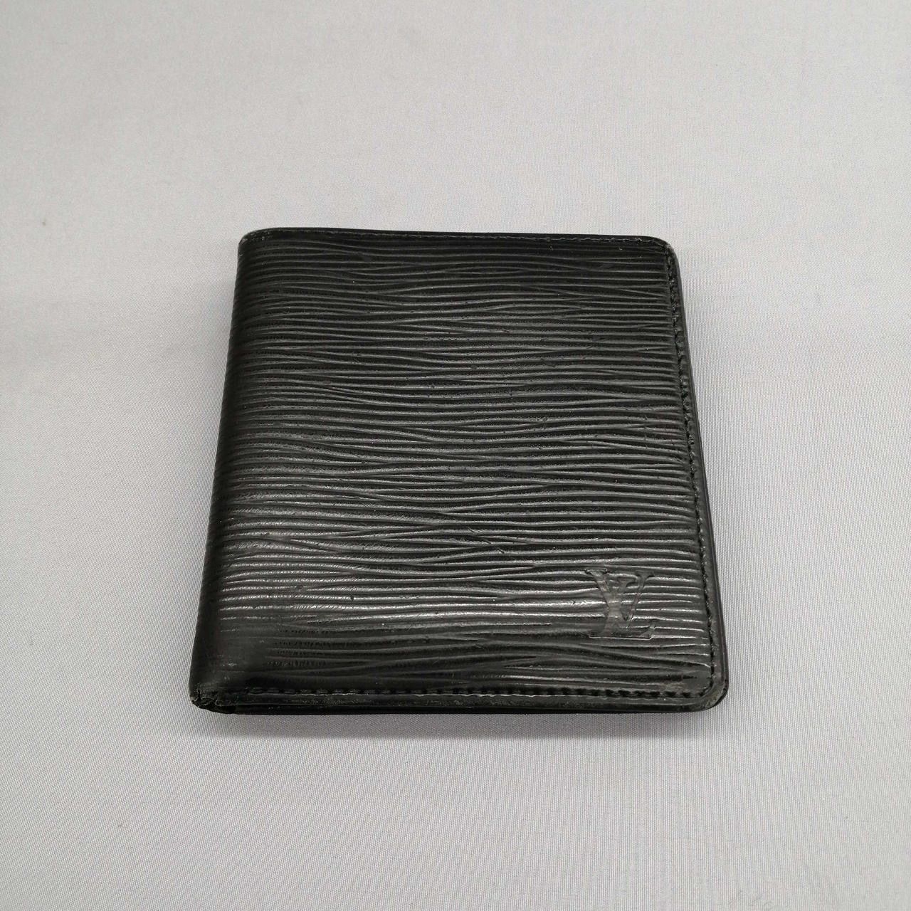 Louis Vuitton Epi Portebie 6 Caltecredi "Black"