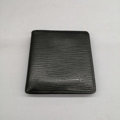 Louis Vuitton Epi Portebie 6 Caltecredi "Black"