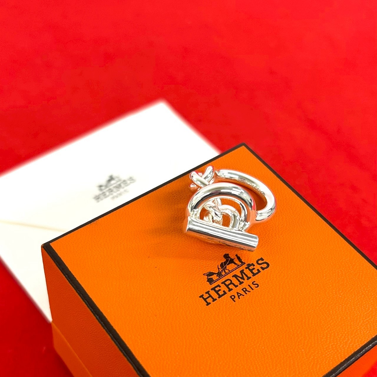 HERMES エルメス クロワゼット リング シルバー925 リング・指輪 8.5号 シルバー
 26999
