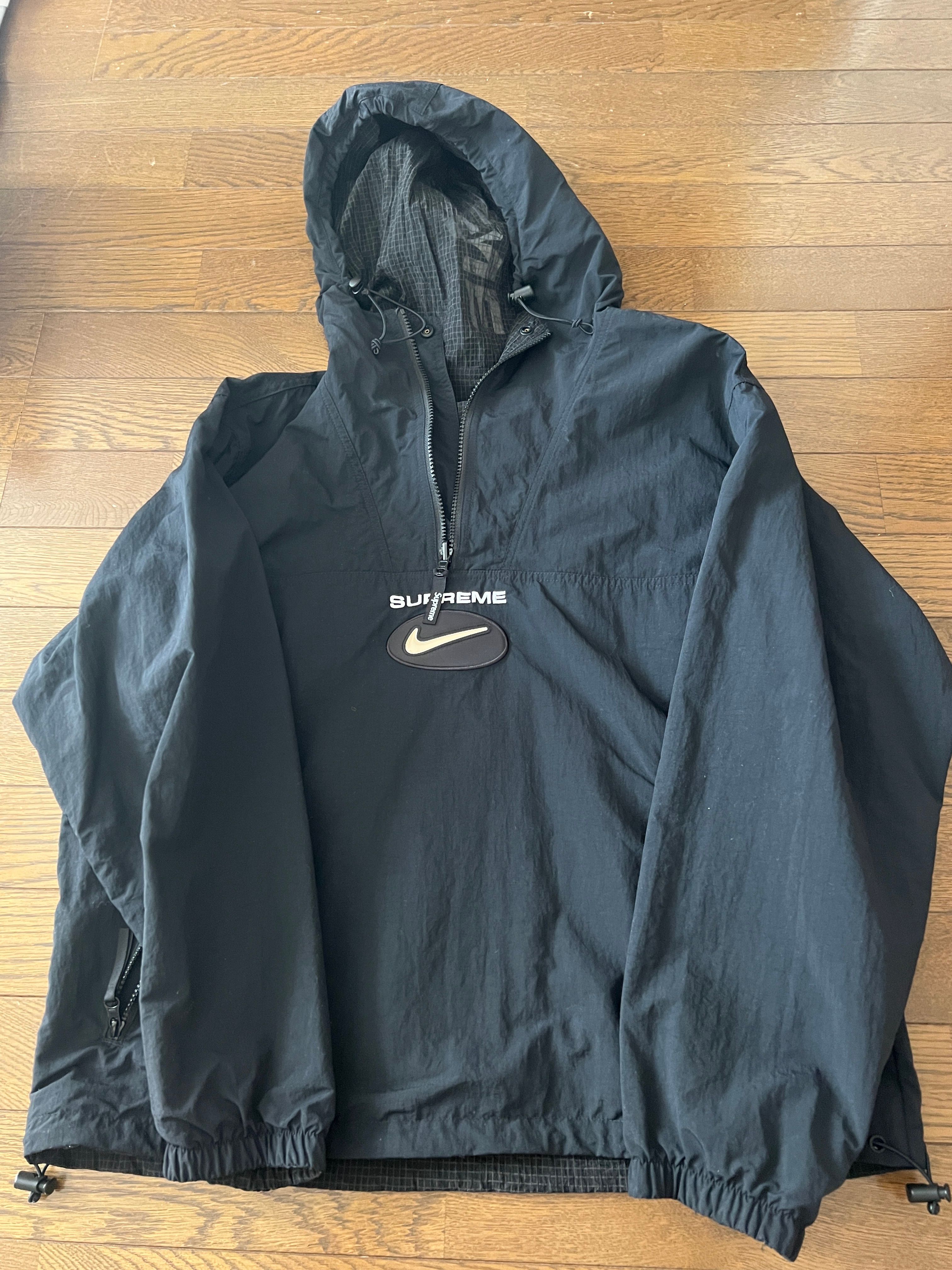 Supreme / Nike Jewel Reversible Ripstop Anorak "Black"