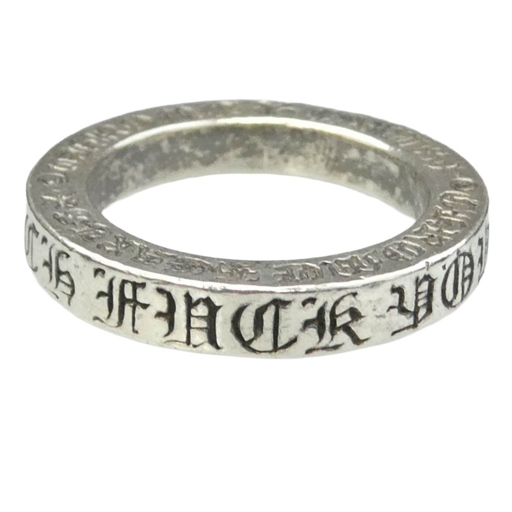 D (傷や汚れあり)】CHROME HEARTS クロムハーツ（原本無） リング 3mm
