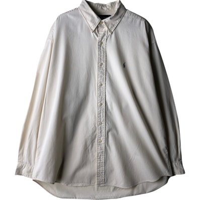 古着 ラルフローレン Ralph Lauren BLAIRE 長袖 ボタンダウンシャツ メンズXL相当/eaa477495