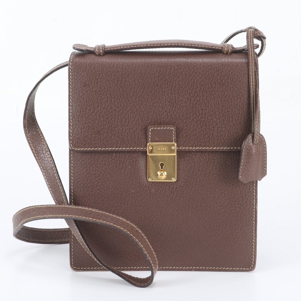 ■美品 グッチ オールドグッチショルダーバッグ レザー