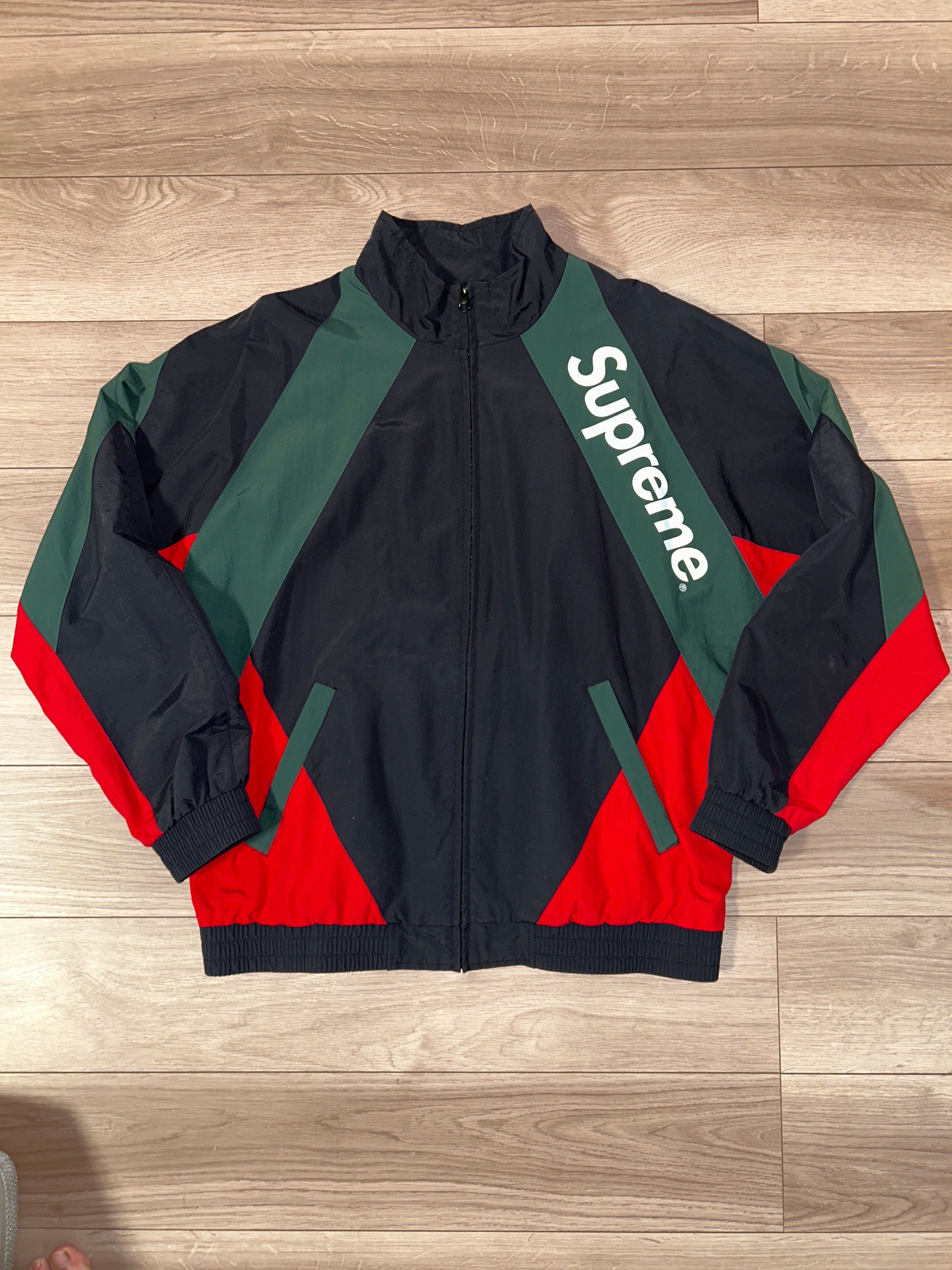 Supreme Paneled Track Jacket "Black"
