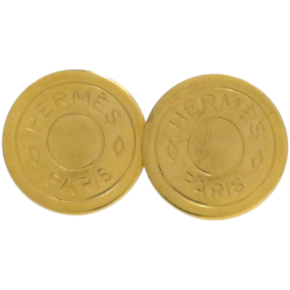 エルメス    セリエ メタル  ゴールド   イヤリング