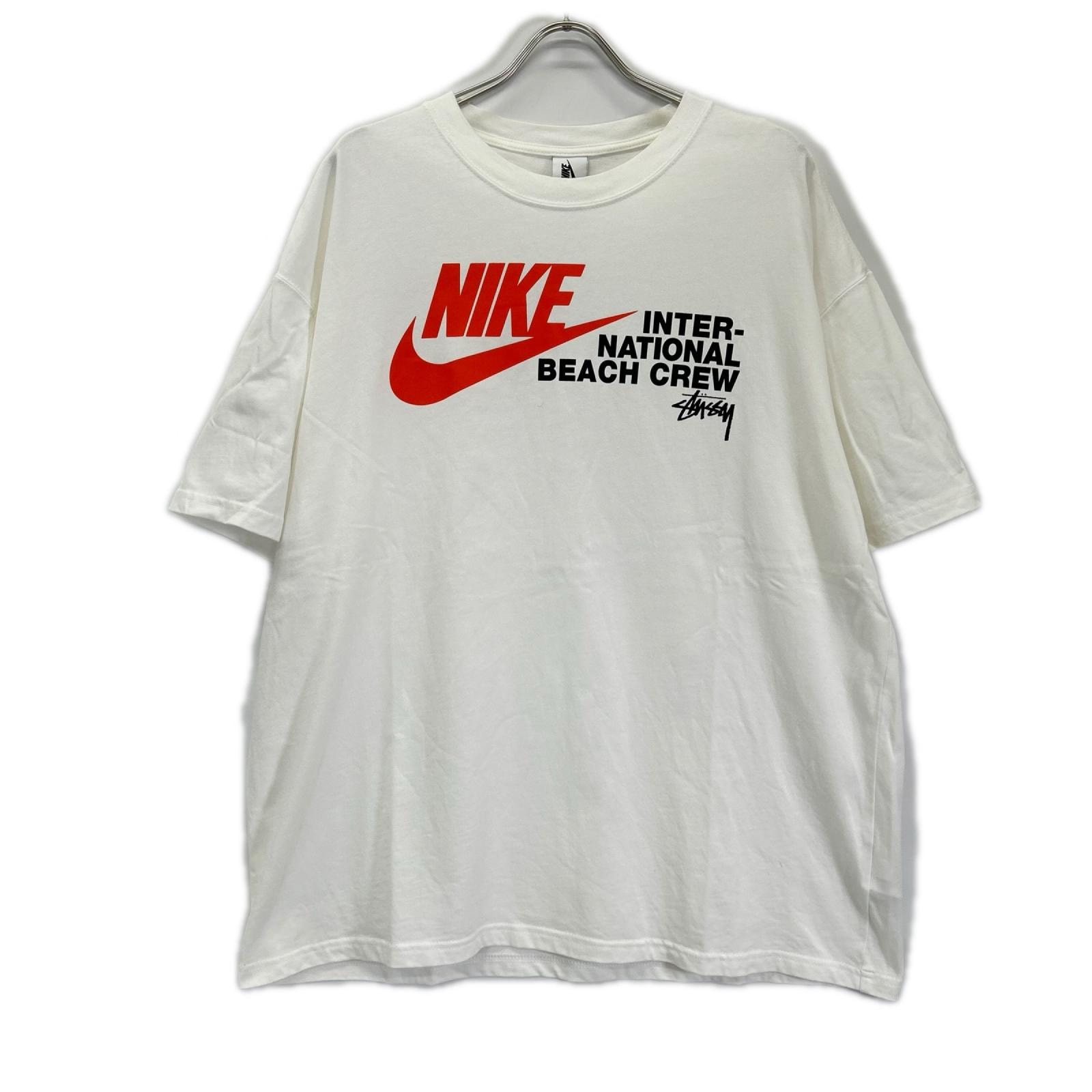 Nike x Stussy International Beach Crew T-Shirt "White"
