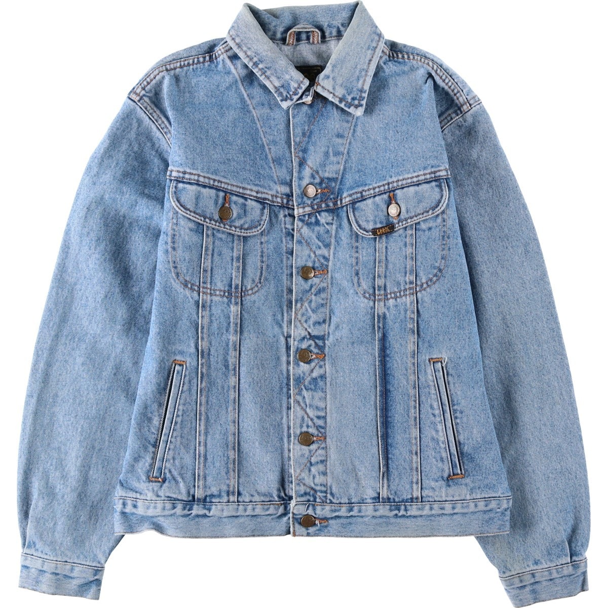 古着 90年代 リー Lee RIDERS ライダース デニムジャケット Gジャン メンズL相当 ヴィンテージ/eaa634778