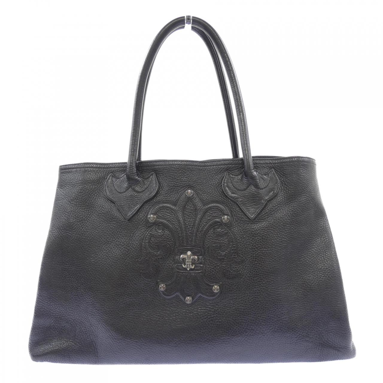 Chrome Hearts BS Fleur SV925 2Snap Tote Bag "Black"