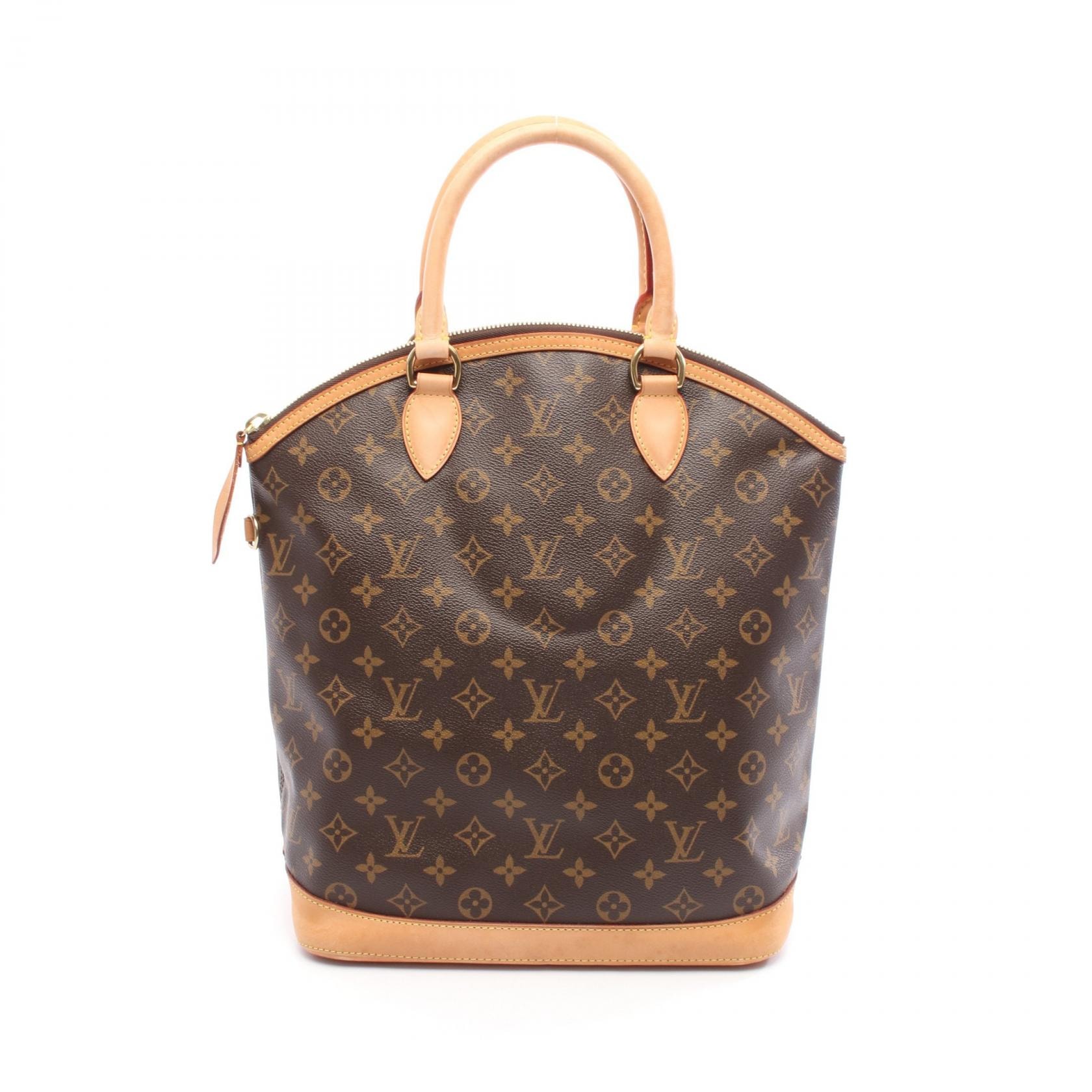ルイ・ヴィトン LOUIS VUITTON ロックイット ヴェルティカル モノグラム ハンドバッグ バッグ PVCコーティングキャンバス レザー モノグラム レディース ブラウン系 M40103 【中古】
