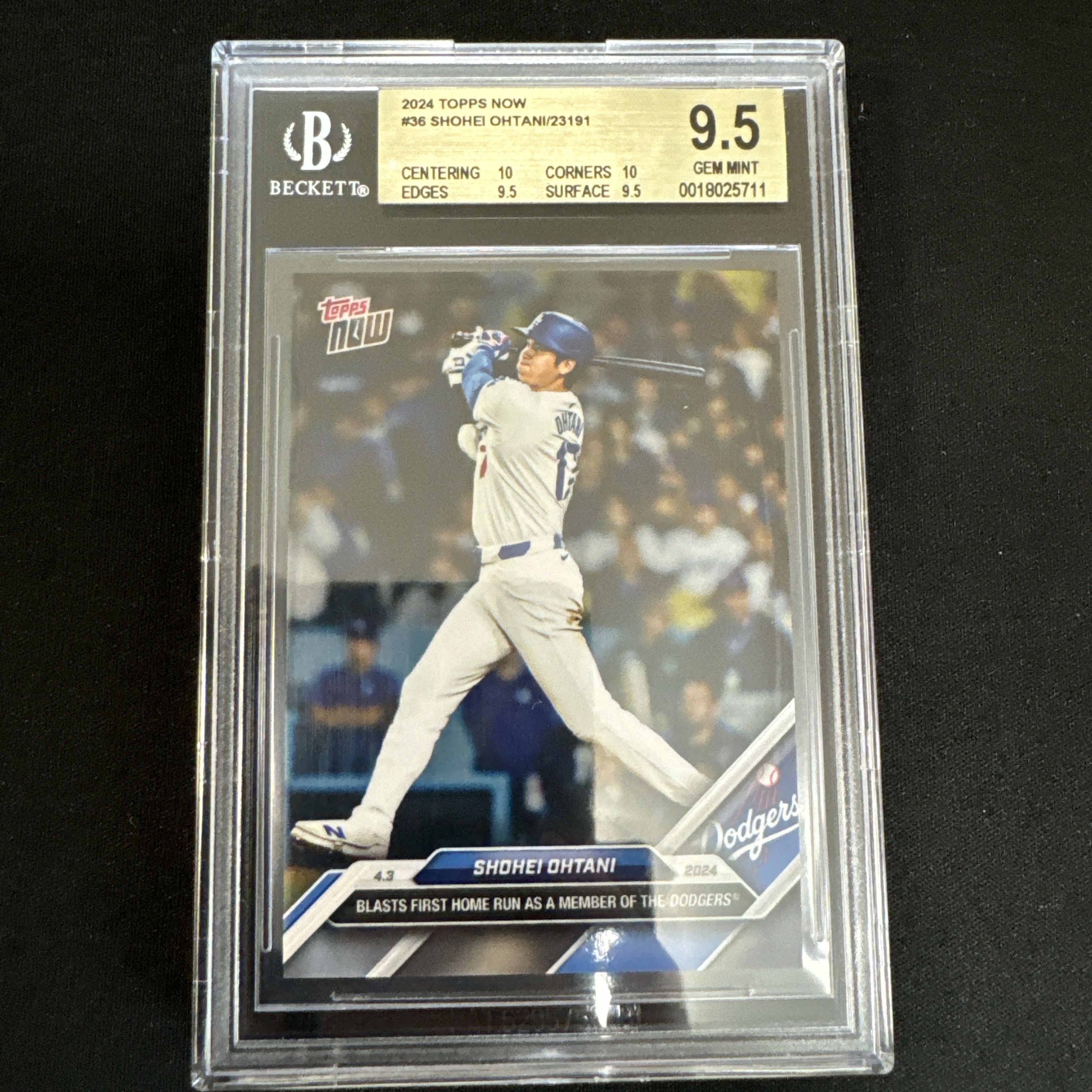 大谷翔平 [36](2024 MLB トップスナウカード)