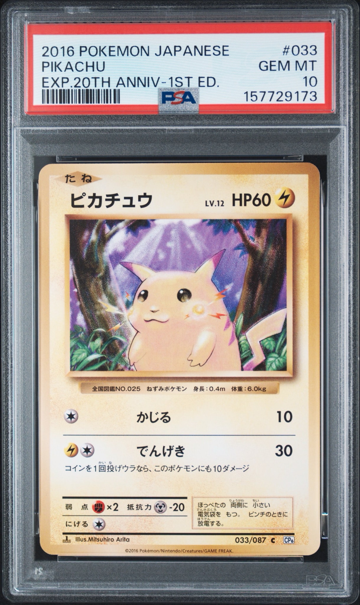 ピカチュウ C :1ED [CP6 033/087](コンセプトパック