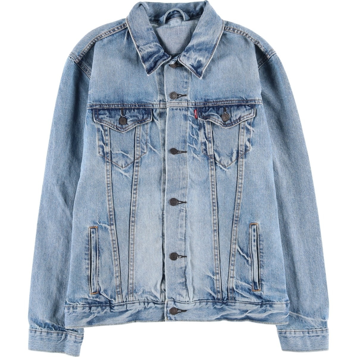 古着 リーバイス Levi's デニムジャケット Gジャン メンズL相当/eaa608767