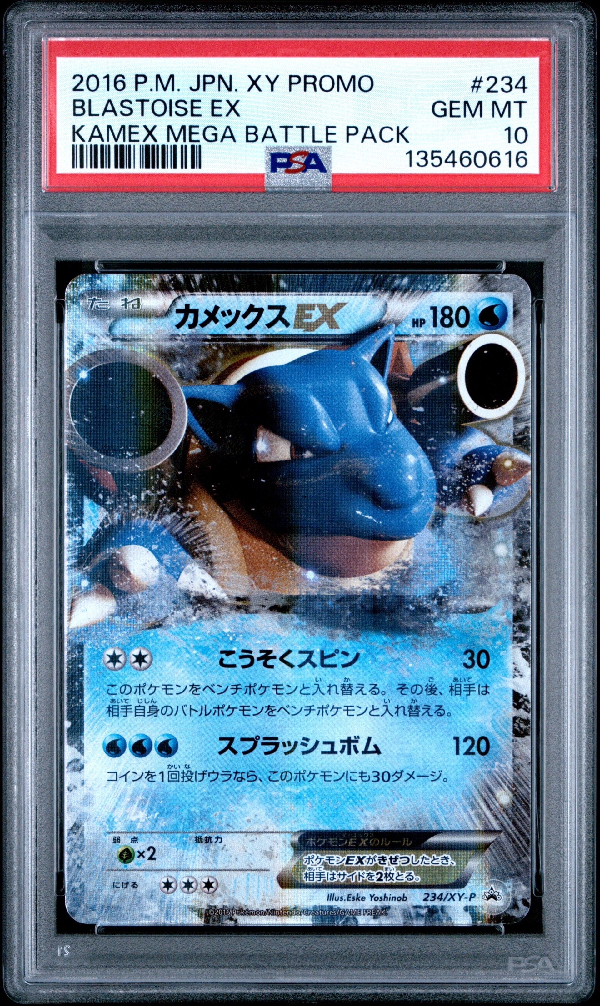 PSA10】カメックスEX P [XY-P 234](スペシャルパック「カメックスメガ