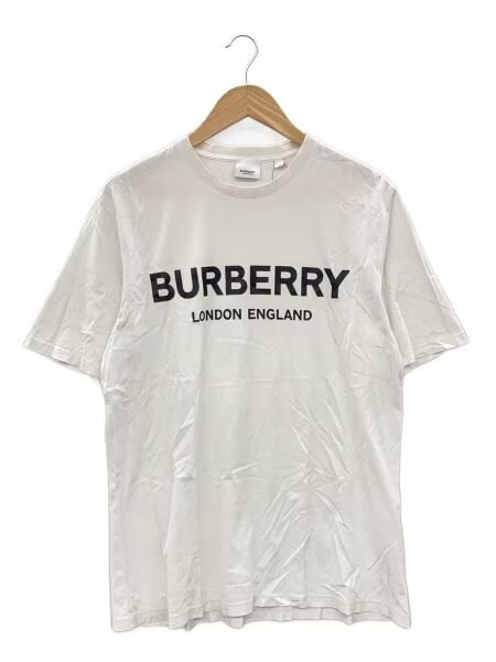 Burberry Men's Logo Print Cotton T-shirt "White"