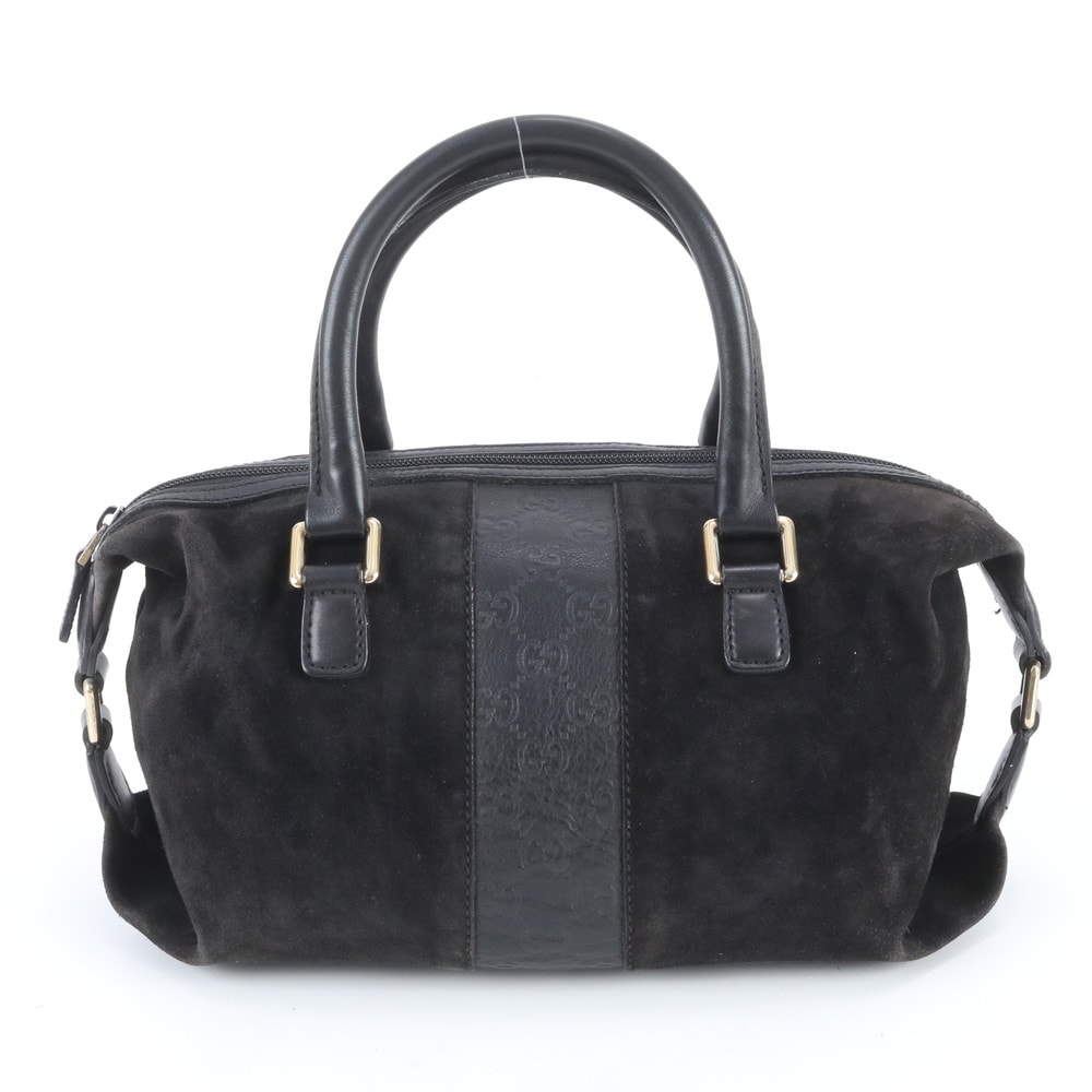 ■美品 グッチ グッチシマミニ ボストン 272375 ハンドバッグ