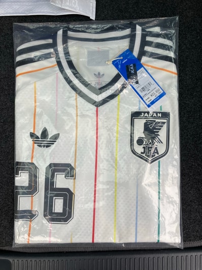 adidas Japan National Team 2026 Away Authentic Jersey "OffWhite/Black"