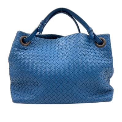 ボッテガヴェネタ BOTTEGAVENETA イントレチャート ラージ トートバッグ【中古】