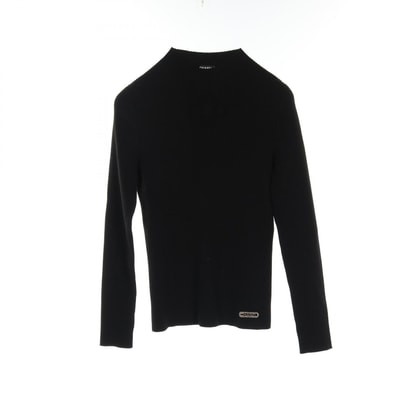 シャネル CHANEL ココマーク クローバー ニット 衣料品 トップス レーヨン ウール レディース ブラック系 P64687K60670 【中古】