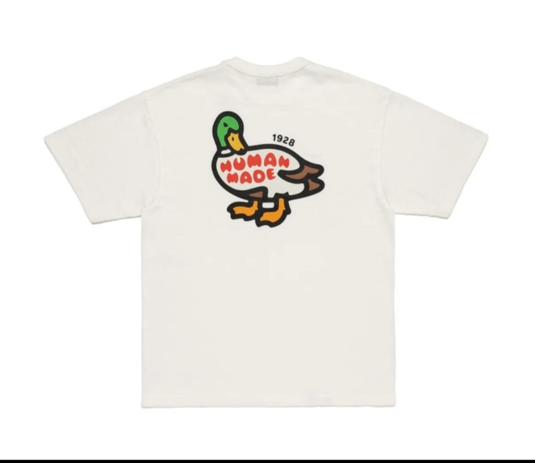 ヒューマンメイド ポケットTシャツ 白 グリーン 1928 ストア限定