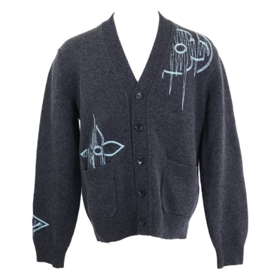 ルイヴィトン 国内正規 RM2319 NOS HON03W LVフリークエンシーカーディガン S