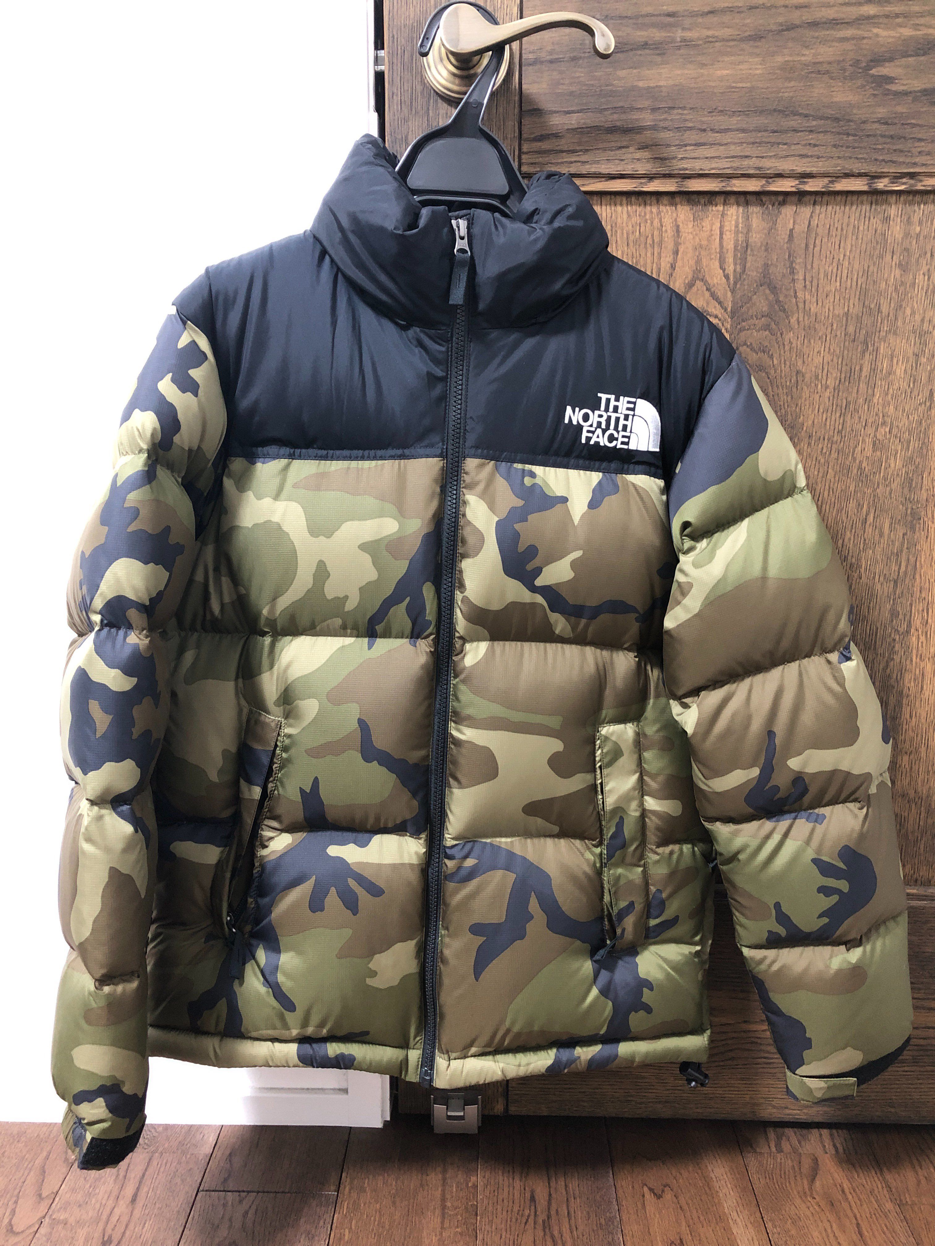 The North Face NV Nuptse Jacket WD "Camo"