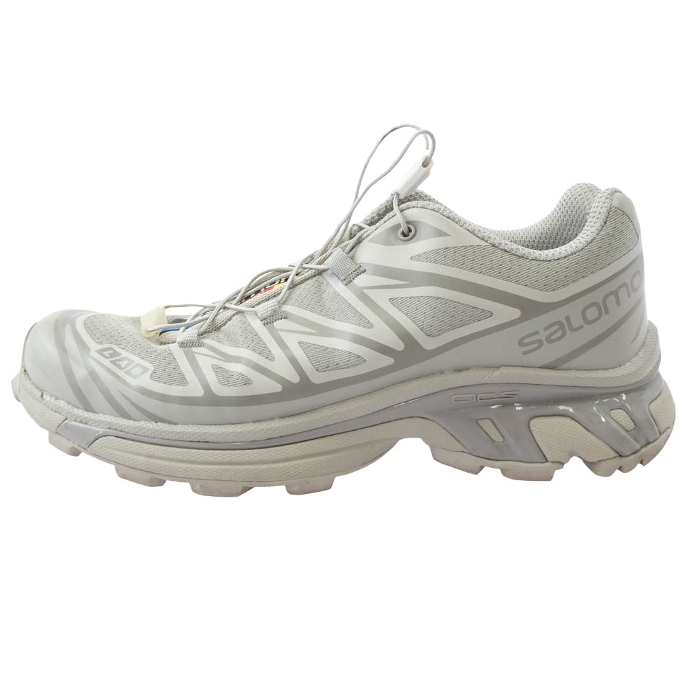salomon サロモン スニーカー 474448 XT-6 ローカット スニーカー グレー グレー系 23.5cm【中古】