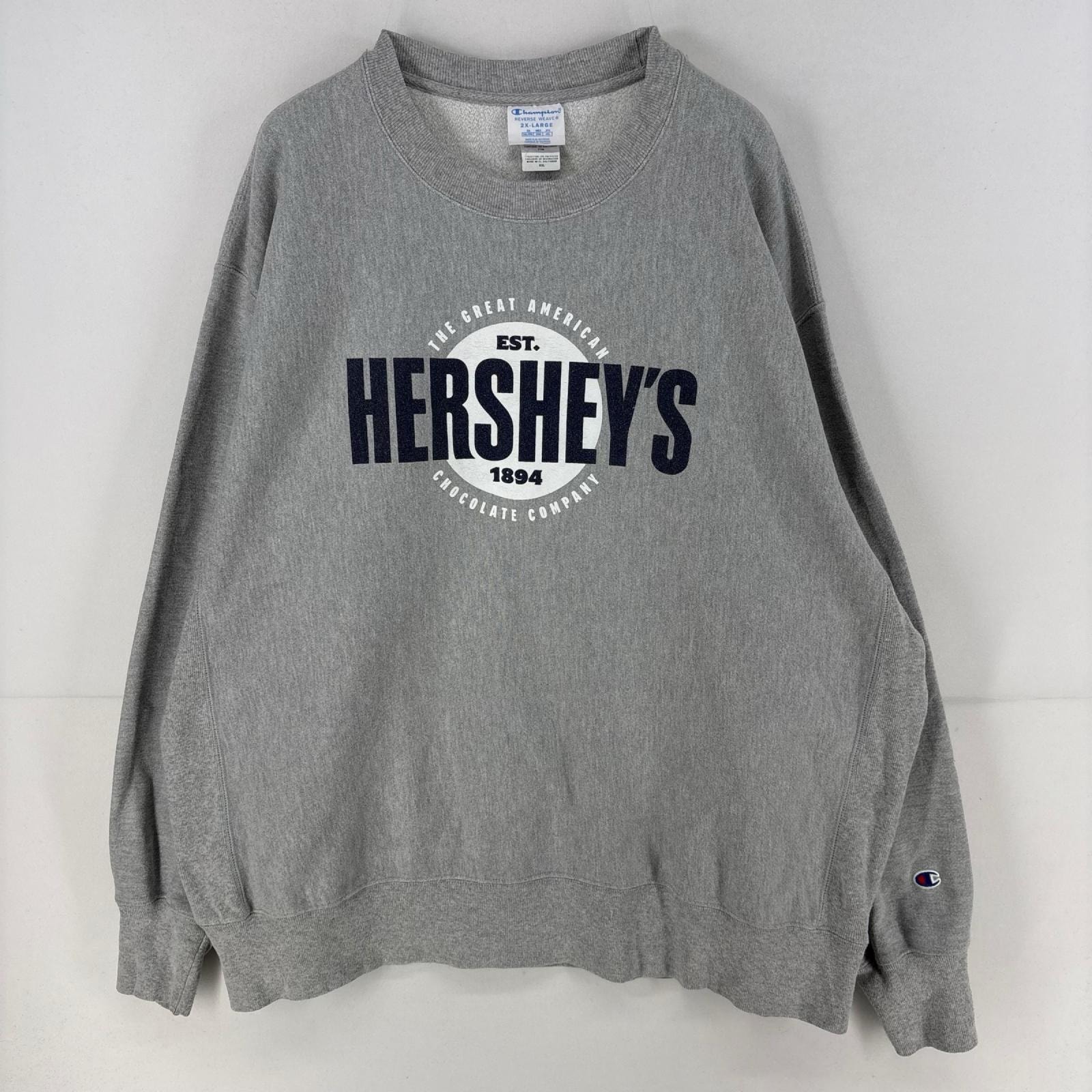 古着 チャンピオン Champion スウェット プリント クルーネック 大きいサイズ スウェット 2XL  グレー メンズ