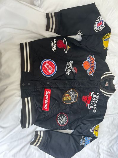 Supreme / Nike®/NBA Teams Warm-Up Jacket "Black"