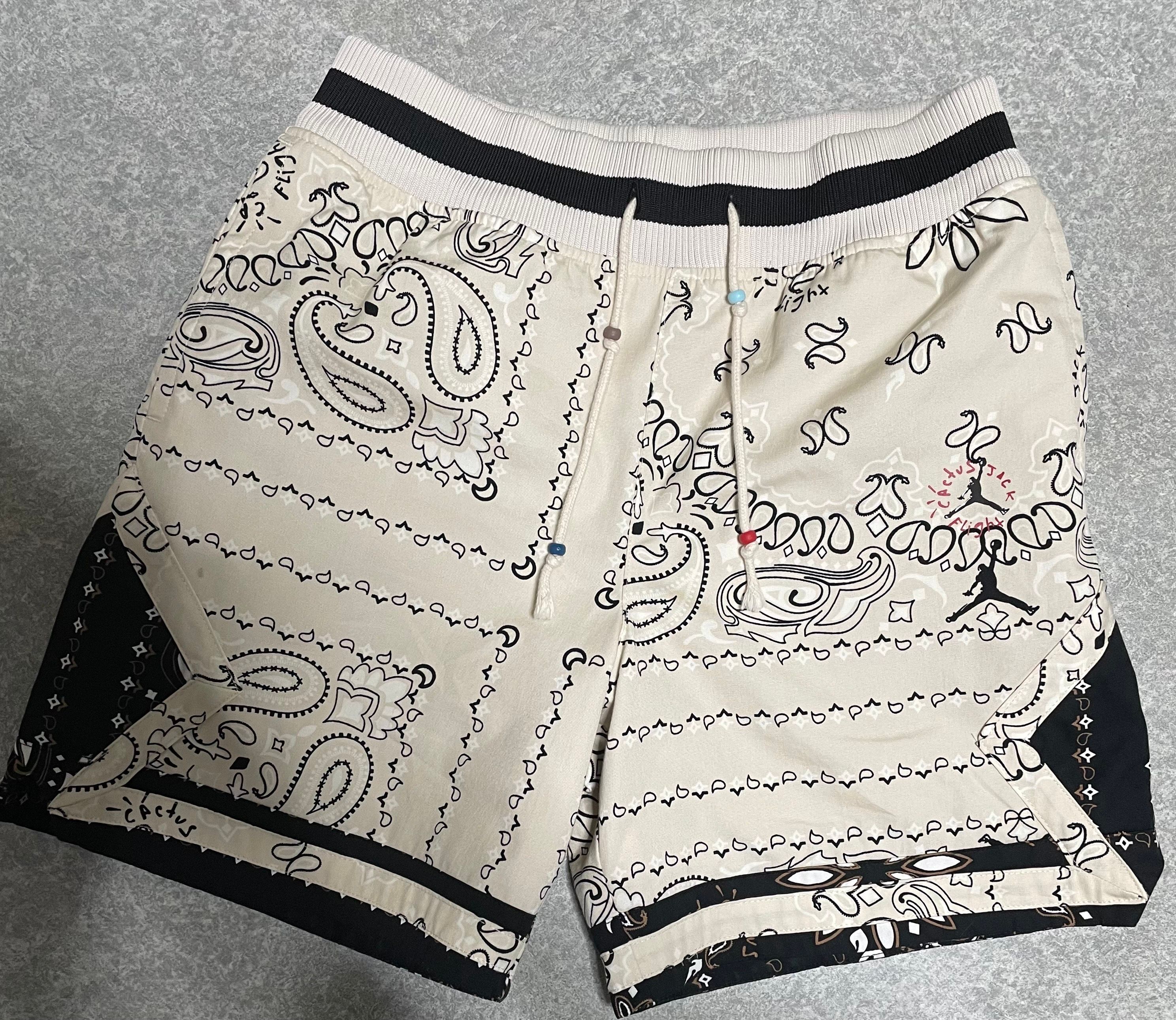 Travis Scott x Air Jordan Brand M J TS Short "Orewood/Black"