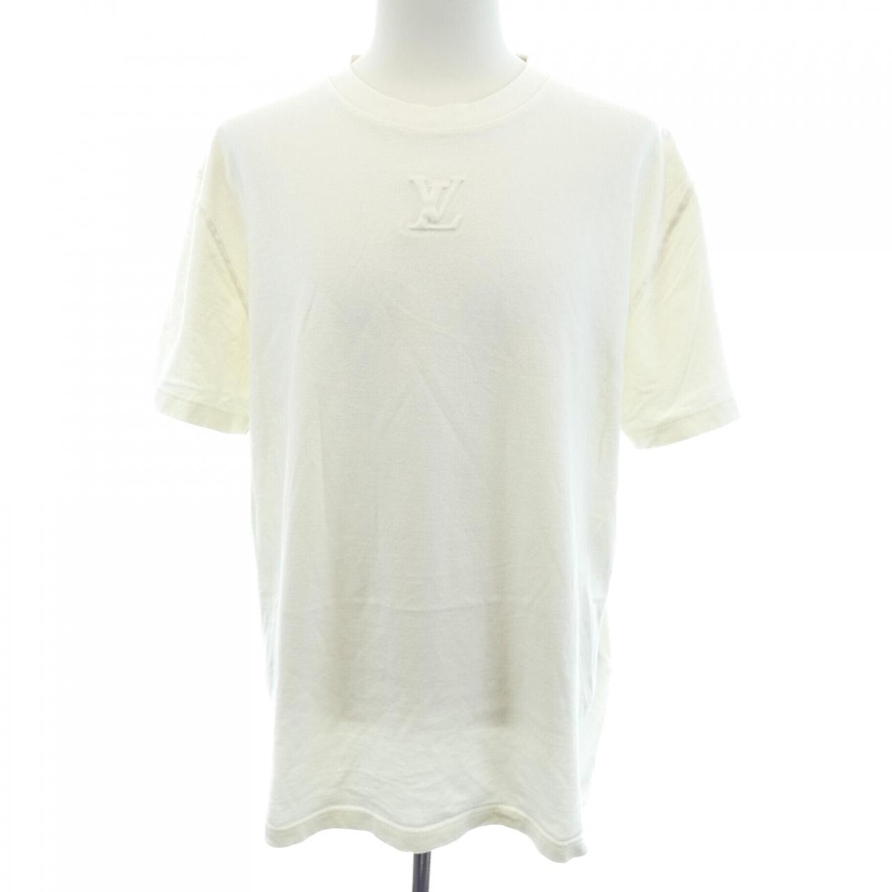 ルイヴィトン LOUIS VUITTON エンボスLVコットンTシャツ HNY55WDT3 Tシャツ