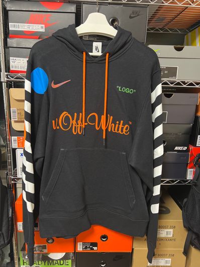 OFF-WHITE / Nikelab Mercurial NRG X Hoodie "Black"