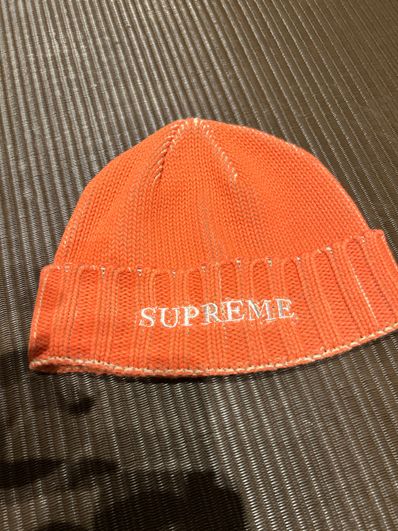 Supreme Overprint Beanie "Orange"