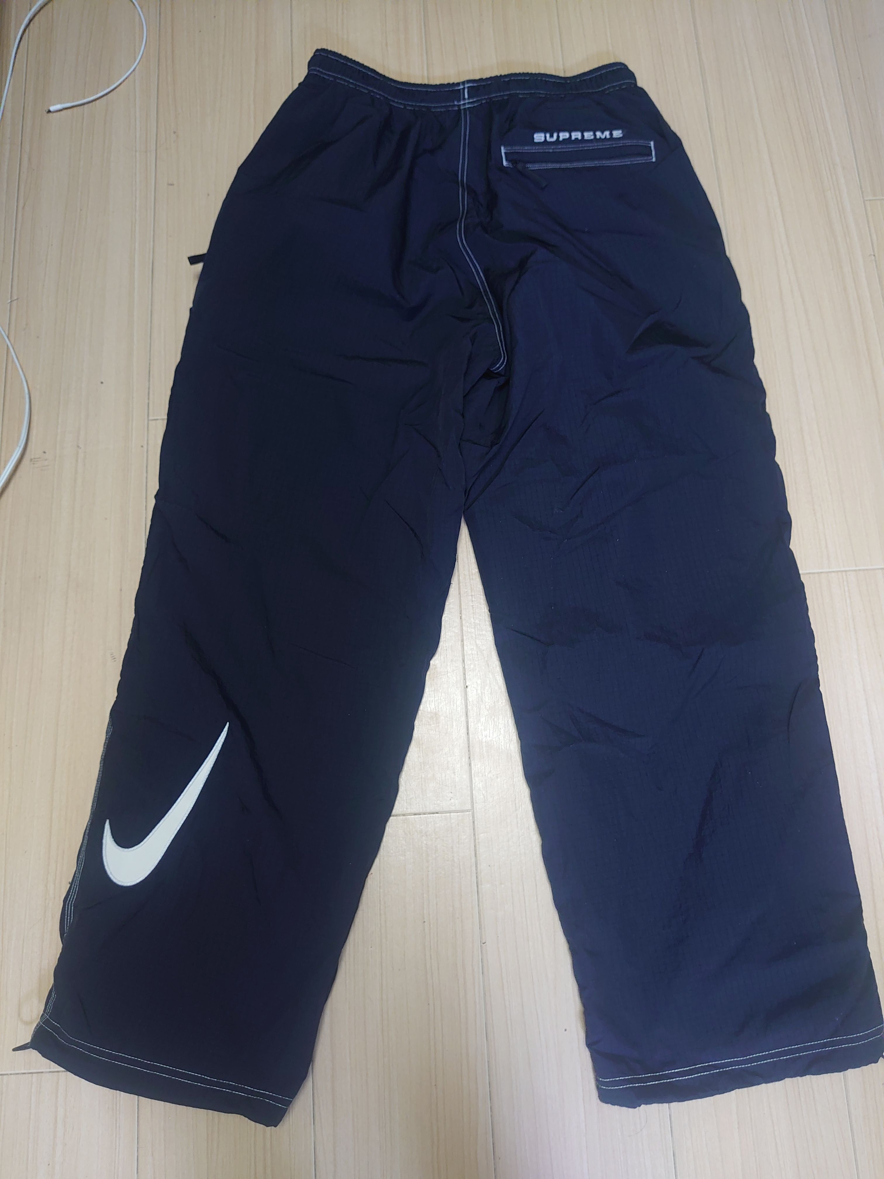 Supreme x Nike Ripstop Track Pant "Black"