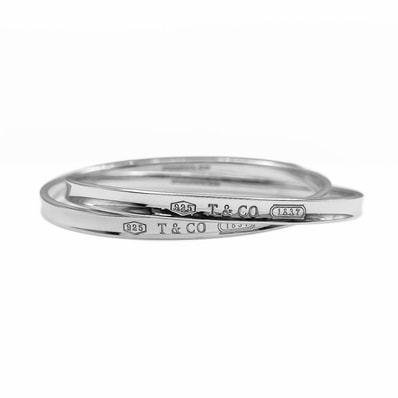 TIFFANY&Co. ティファニー 1837 インターロッキング ダブル バングル 2連 ブレスレット
SV925 シルバー 新品仕上済 ユニセックス
【中古】